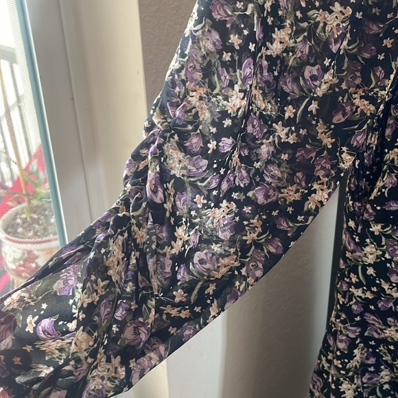 Astr Floral Long Sleeve Dress - Picture 5 of 8